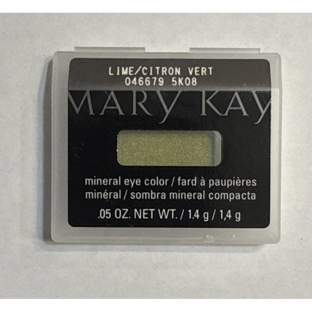 Mary Kay Mineral‎ Eye Color Shadow Lime Citron Vert 046679 .05 oz. DISCONTINUED